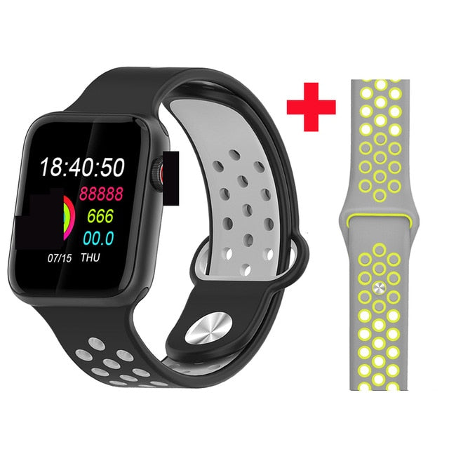 2019 Hot Smart Watch 1.4" Full Touch Screen Men Women Heart Rate Blood Pressure Monitor Smartwatch 5 for Android Apple IOS Phone