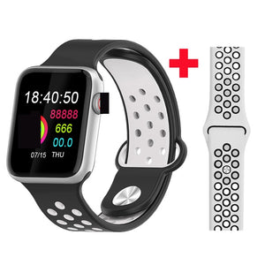 2019 Hot Smart Watch 1.4" Full Touch Screen Men Women Heart Rate Blood Pressure Monitor Smartwatch 5 for Android Apple IOS Phone