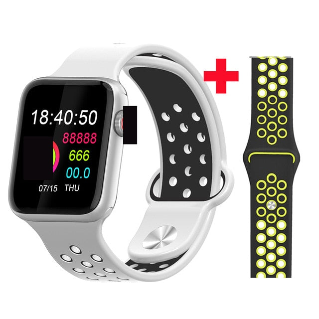 2019 Hot Smart Watch 1.4" Full Touch Screen Men Women Heart Rate Blood Pressure Monitor Smartwatch 5 for Android Apple IOS Phone