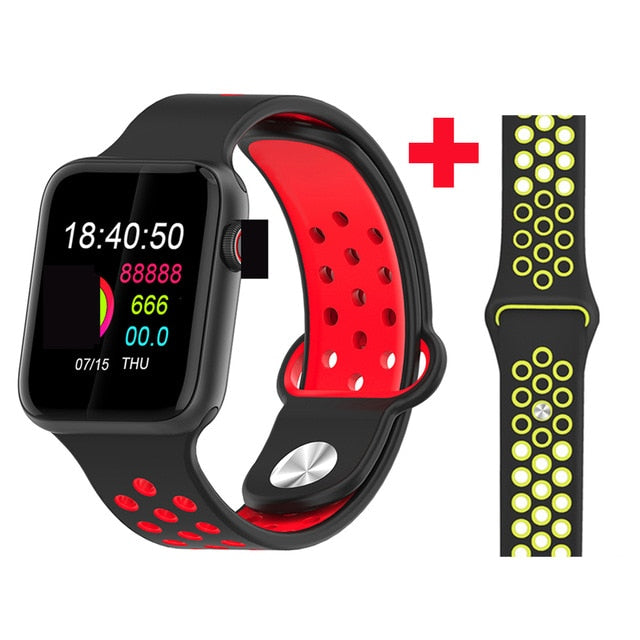 2019 Hot Smart Watch 1.4" Full Touch Screen Men Women Heart Rate Blood Pressure Monitor Smartwatch 5 for Android Apple IOS Phone