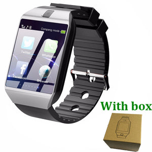 2020 New Bluetooth Smart Watch DZ09 Support SIM TF Card Camera Phone Call Watch Smart For Android IOS Huawei Xiaomi Watch Phone