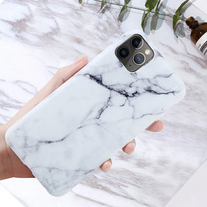 Moskado Phone Case For iPhone 6 6s 7 8 Plus Luxury Glossy Granite Stone Marble Texture Cover For iPhone 11 Pro X XS Max XR Shell