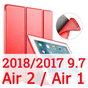 Para iPad Air 2 1 Ar Caso 2018 9.7 10.2 2019 Funda Estojo para iPad 6th 7th geração Caso para iPad 2 3 4 Mini 1 2 3 4 5