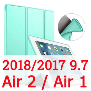 Para iPad Air 2 1 Ar Caso 2018 9.7 10.2 2019 Funda Estojo para iPad 6th 7th geração Caso para iPad 2 3 4 Mini 1 2 3 4 5