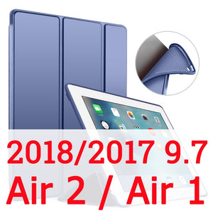 Para iPad Air 2 1 Ar Caso 2018 9.7 10.2 2019 Funda Estojo para iPad 6th 7th geração Caso para iPad 2 3 4 Mini 1 2 3 4 5