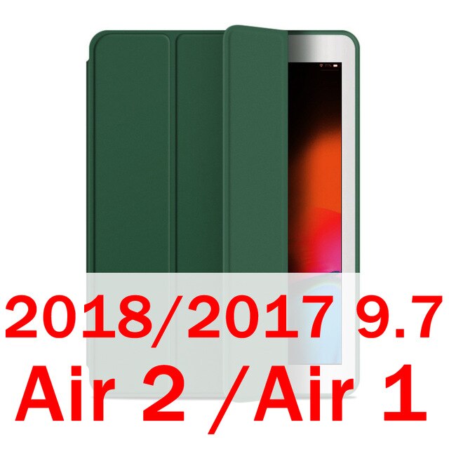 Para iPad Air 2 1 Ar Caso 2018 9.7 10.2 2019 Funda Estojo para iPad 6th 7th geração Caso para iPad 2 3 4 Mini 1 2 3 4 5