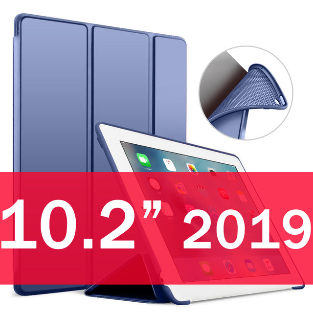 Para iPad Air 2 1 Ar Caso 2018 9.7 10.2 2019 Funda Estojo para iPad 6th 7th geração Caso para iPad 2 3 4 Mini 1 2 3 4 5