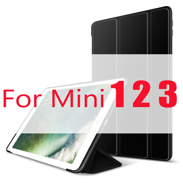 Para iPad Air 2 1 Ar Caso 2018 9.7 10.2 2019 Funda Estojo para iPad 6th 7th geração Caso para iPad 2 3 4 Mini 1 2 3 4 5