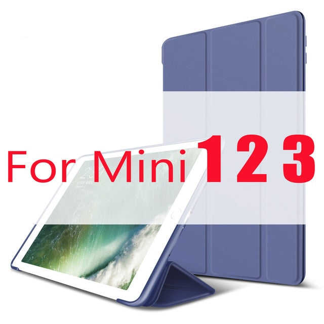 Para iPad Air 2 1 Ar Caso 2018 9.7 10.2 2019 Funda Estojo para iPad 6th 7th geração Caso para iPad 2 3 4 Mini 1 2 3 4 5