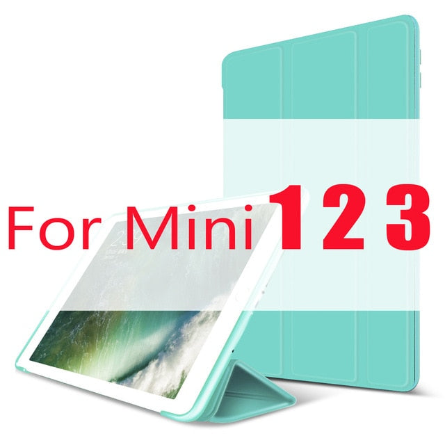 Para iPad Air 2 1 Ar Caso 2018 9.7 10.2 2019 Funda Estojo para iPad 6th 7th geração Caso para iPad 2 3 4 Mini 1 2 3 4 5