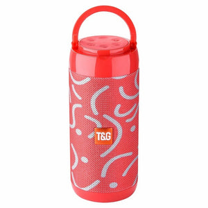 TG113C Column Portable Bluetooth Mini Speaker with FM Radio Subwoofer Wireless Loundpeakers &Phone Holder 9 Colors