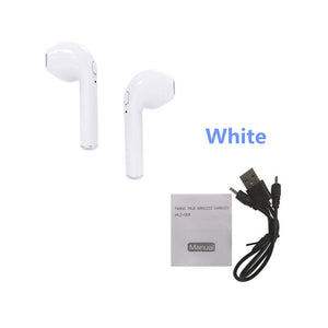 Bluetooth Earphones I7s TWS Sports Fitness Wireless Headsets Stereo Wireless Bluetooth Earphone With Charging Box for All Phone