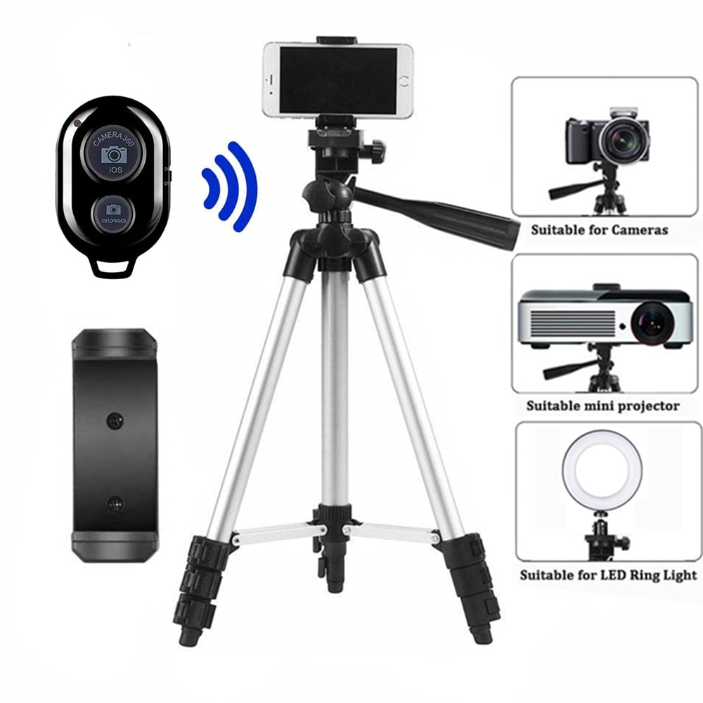 Tripod For Mobile Tripod Camera Dslr Stick Para Bluetooth Stand Monopod Cam Box Photo Holder Table Smartphone Tripod For Camera