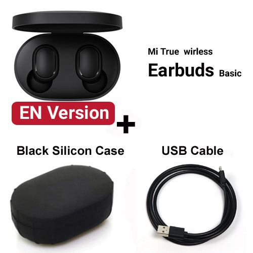 Original Xiaomi Redmi Airdots TWS Headphones Xiaomi Wireless earphone Voice control Bluetooth 5.0 Noise reduction Tap Control