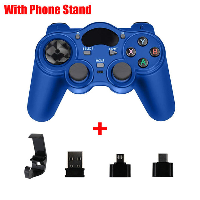 2.4 G Controller Gamepad Android Wireless Joystick Joypad with OTG Converter For PS3/Smart Phone For Tablet PC Smart TV Box