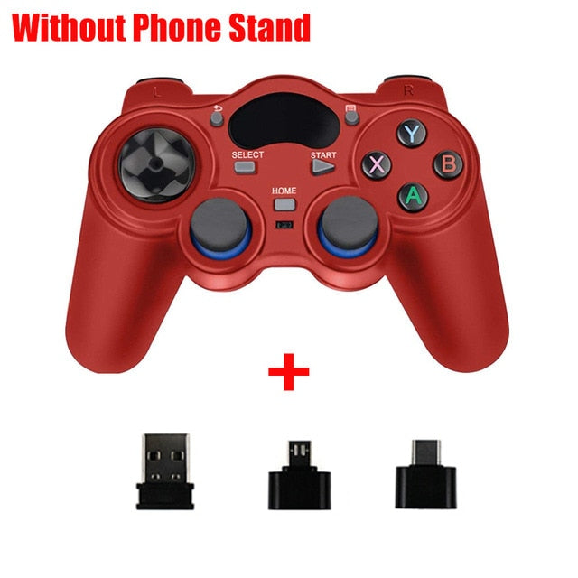 2.4 G Controller Gamepad Android Wireless Joystick Joypad with OTG Converter For PS3/Smart Phone For Tablet PC Smart TV Box