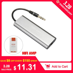 LEORY SD05 Professional Portable Mini 3.5mm Headphone Audio Amplifier for Mobile Phones
