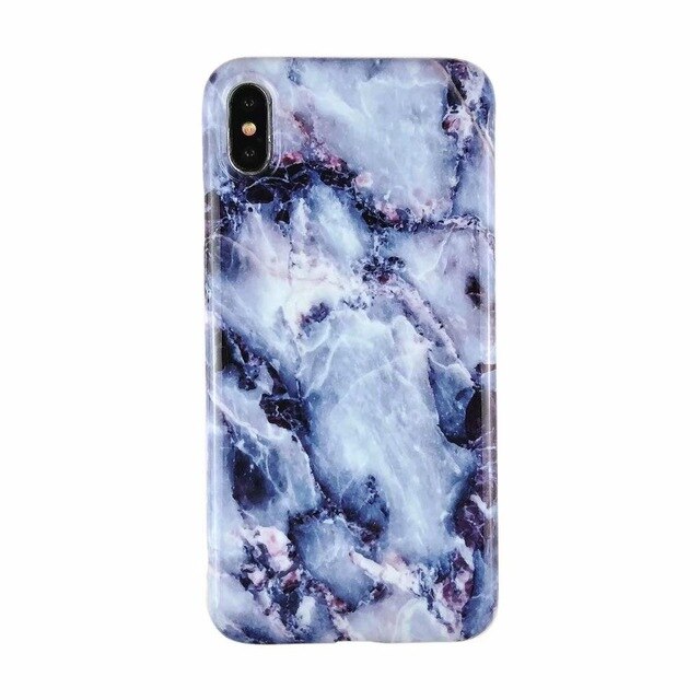 Marbre X étuis pour iphone X XS Max étui souple coque arrière en TPU pour iphone XS XR iphone 8 7 6 6S Plus housse de téléphone