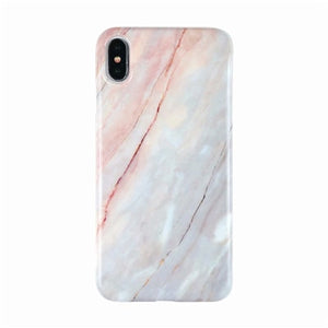 Marbre X étuis pour iphone X XS Max étui souple coque arrière en TPU pour iphone XS XR iphone 8 7 6 6S Plus housse de téléphone