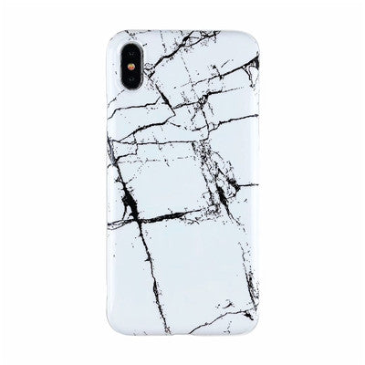 Marbre X étuis pour iphone X XS Max étui souple coque arrière en TPU pour iphone XS XR iphone 8 7 6 6S Plus housse de téléphone